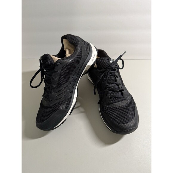 Abeo Pro Diamond Black Vibram Sneakers Lace Up Women’s Size 10 EUC Walking - Picture 1 of 12